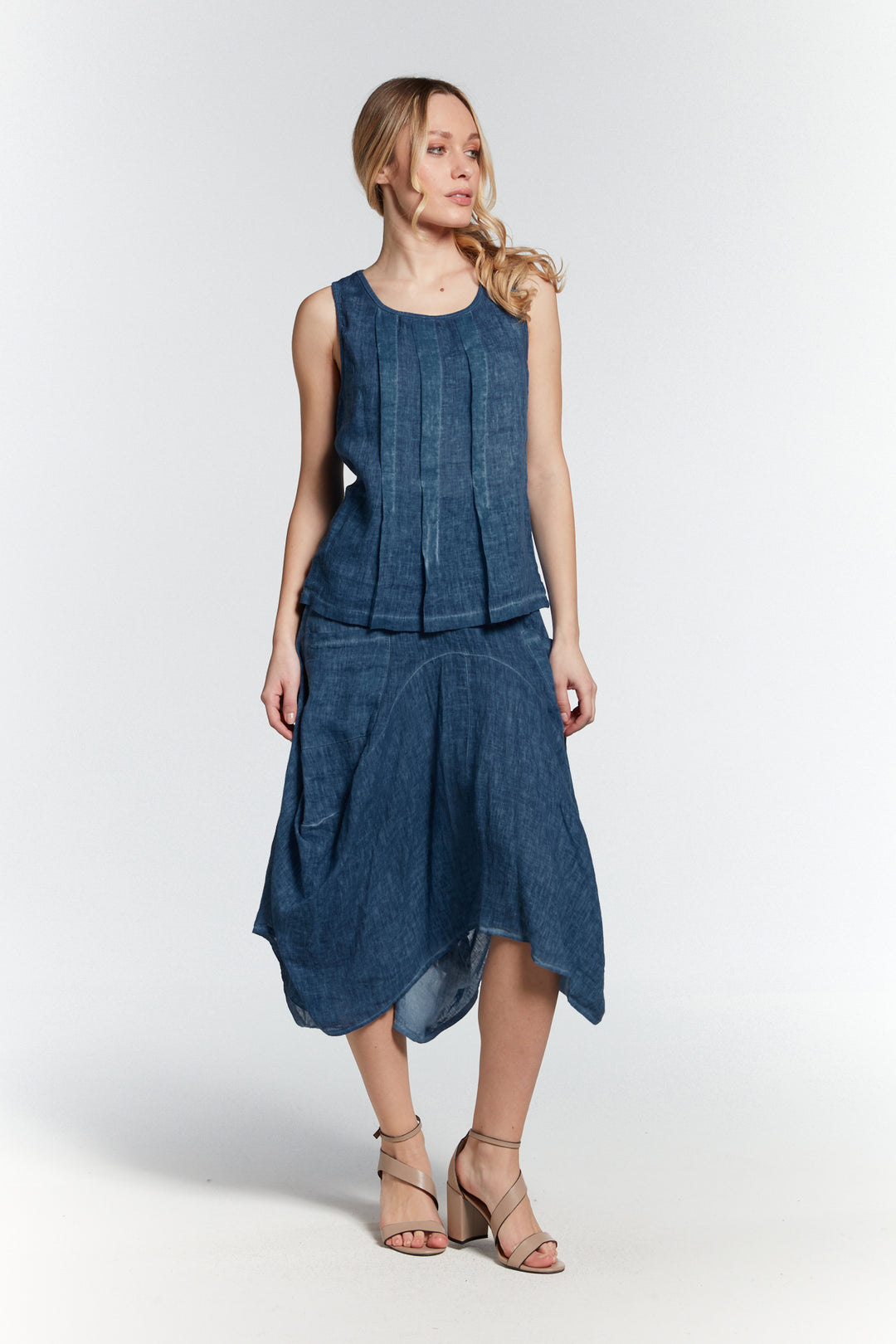 Pocket Skirt Indigo