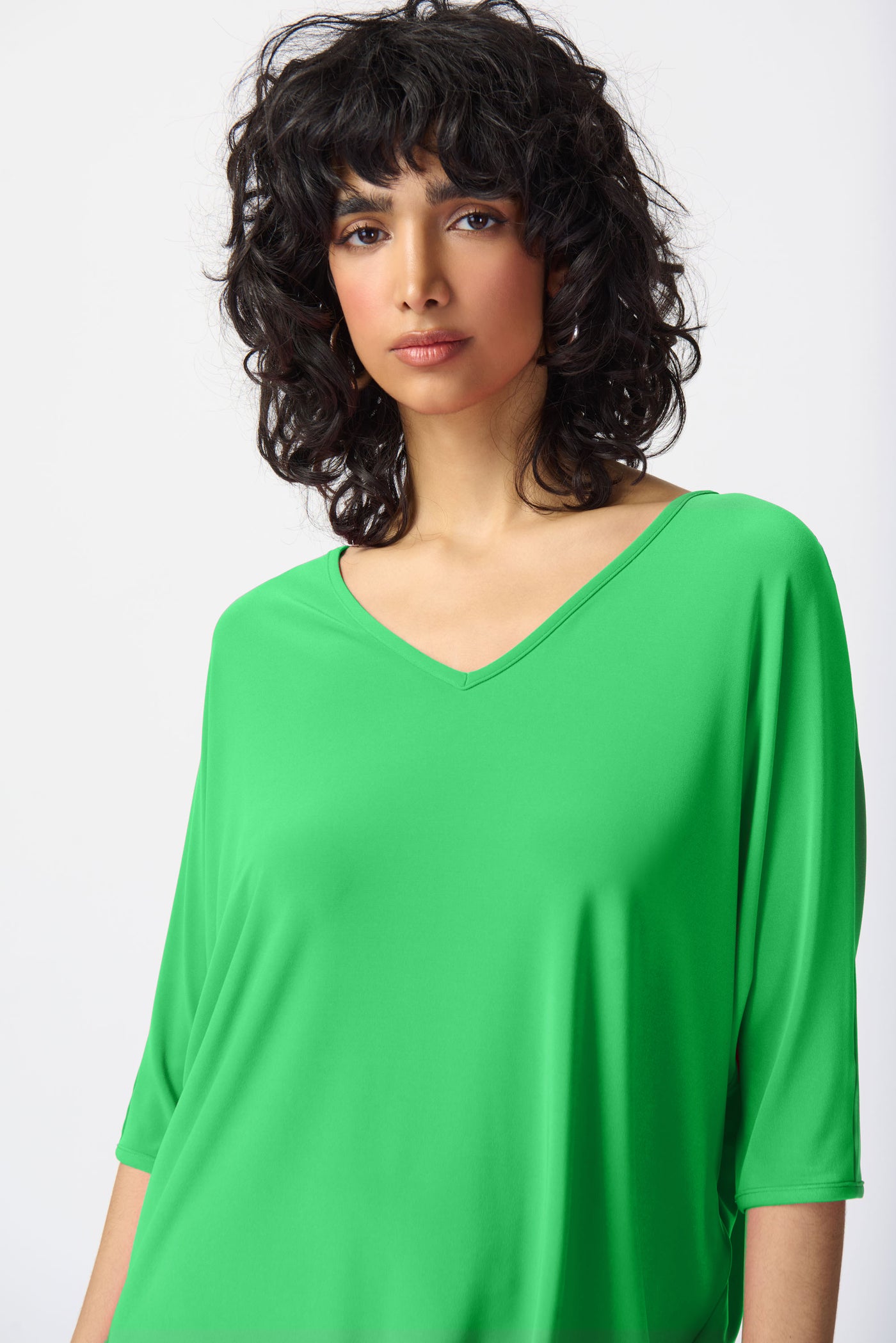 Silky Knit Top Green
