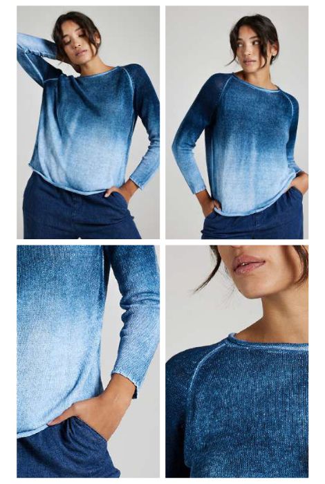 Oliver Linen Dip Dye Sweater