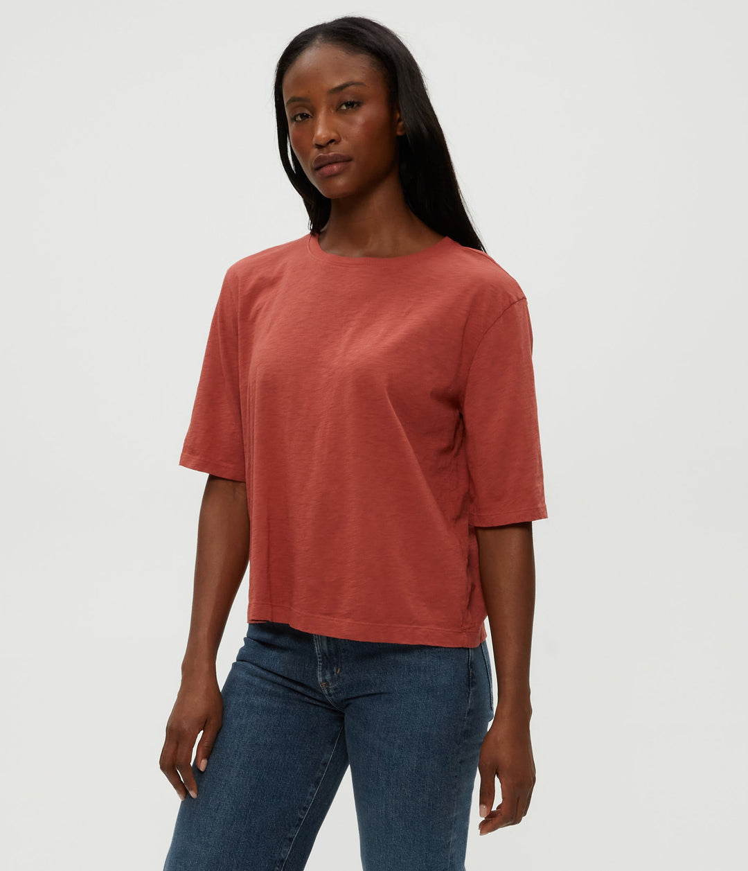 Reid Oversized Crew in Muse