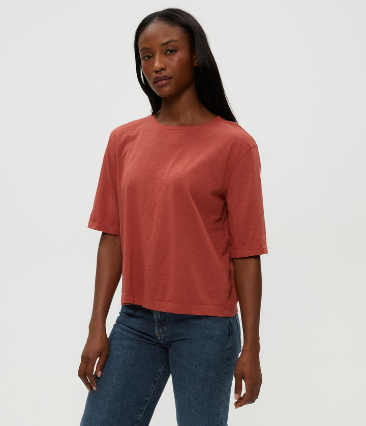 Reid Oversized Crew in Muse