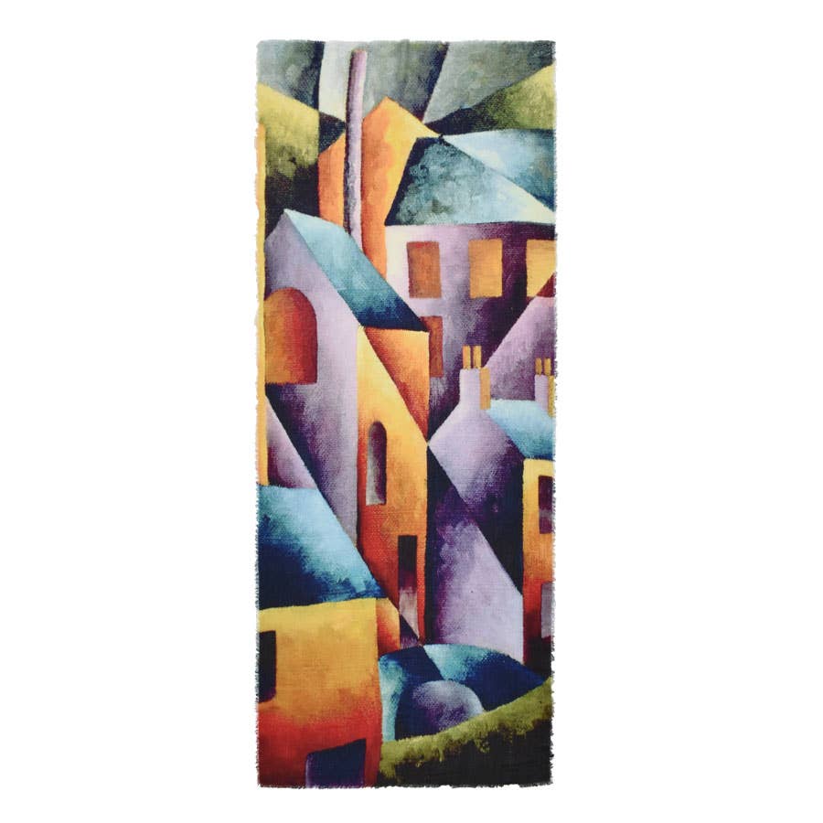 Joplin Painterly Digital Print Scarf