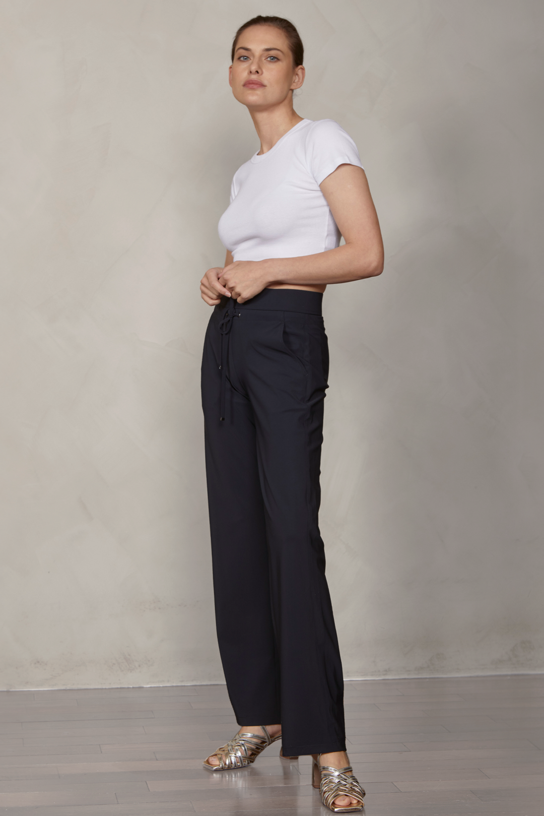 Candice Straight Pant Navy