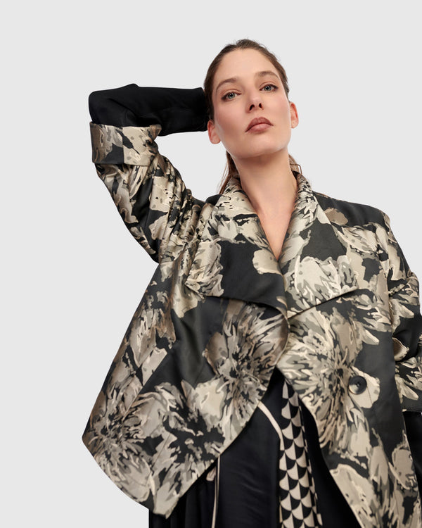 Dusk Brocade Jacket, Glow