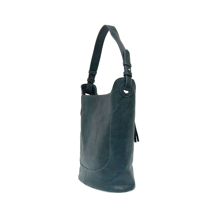 Brielle Small Bucket Bag Dark Turquoise