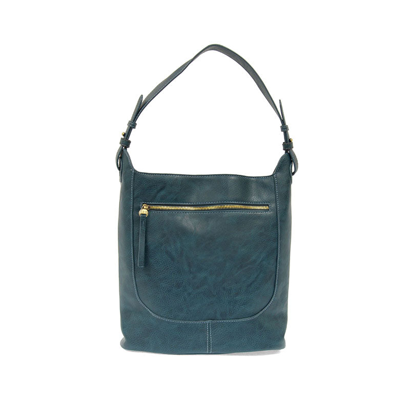 Brielle Small Bucket Bag Dark Turquoise