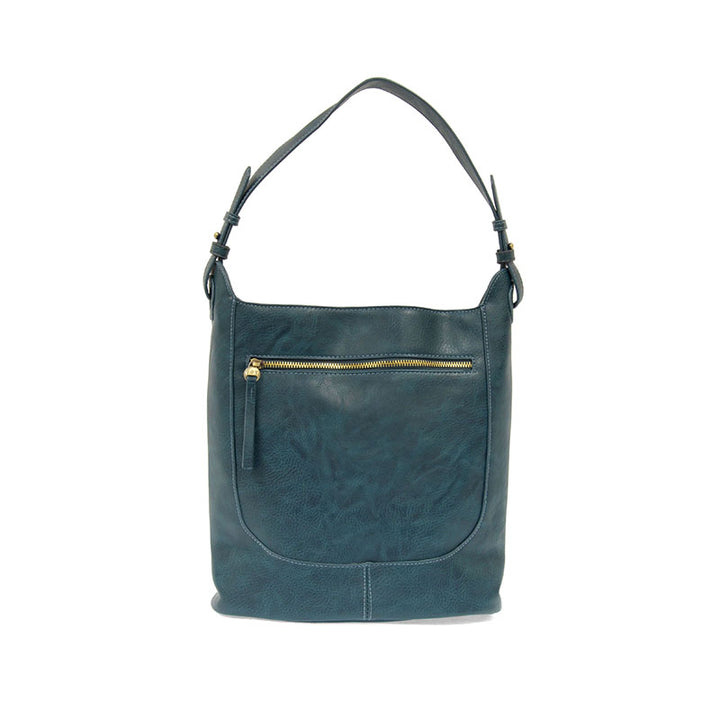 Brielle Small Bucket Bag Dark Turquoise
