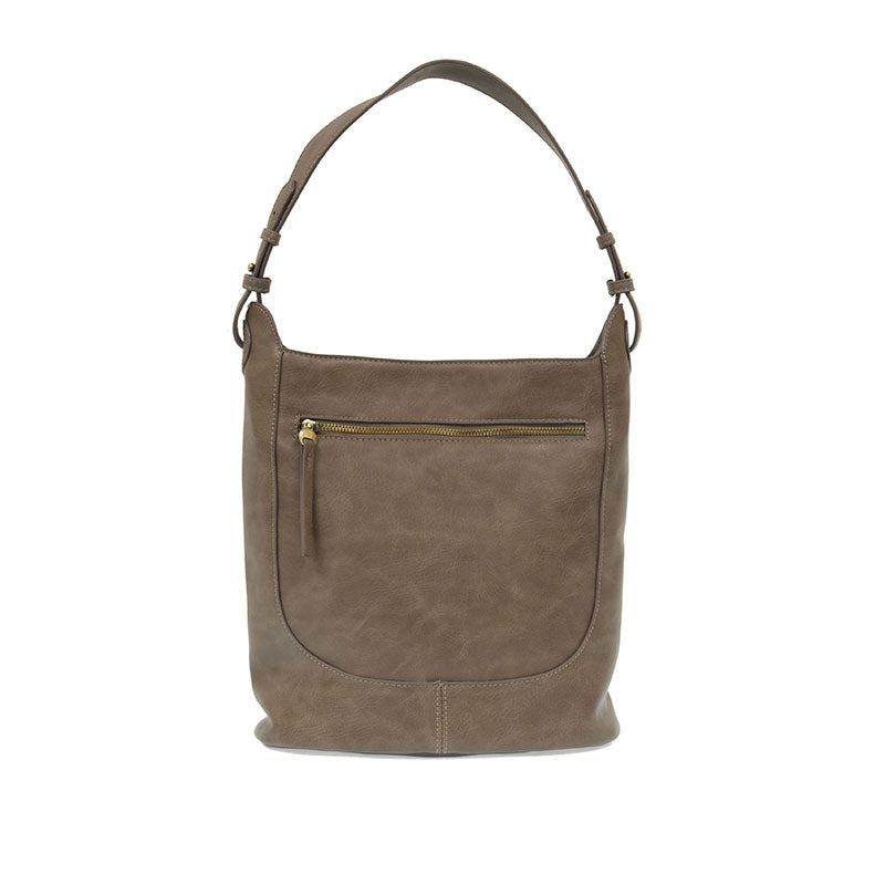 Brielle Small Bucket Bag Mushroom