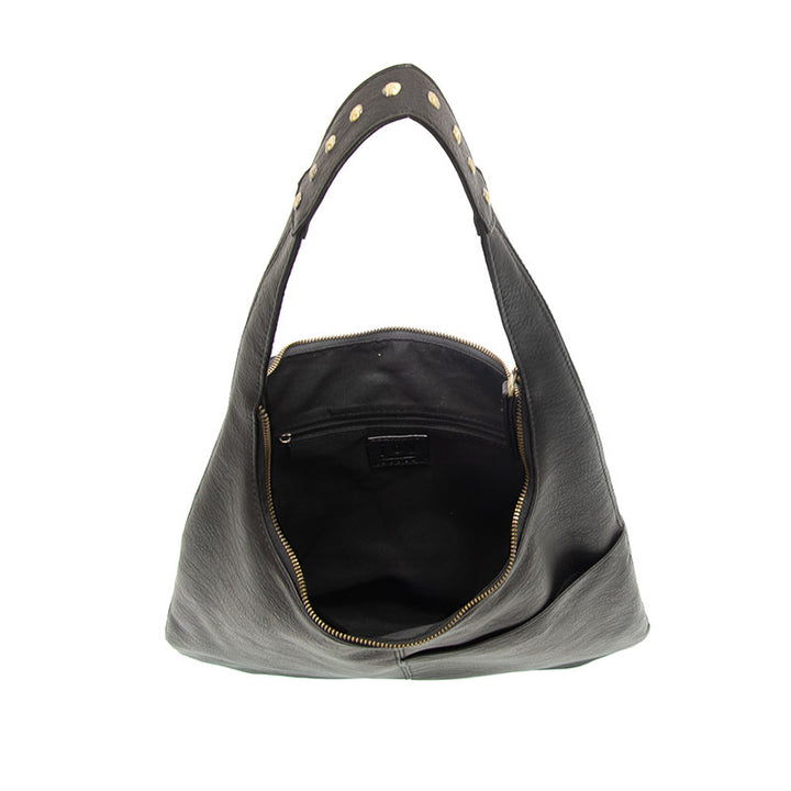 Harley Studded Hobo Black