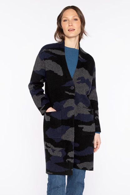 Camo Cardigan