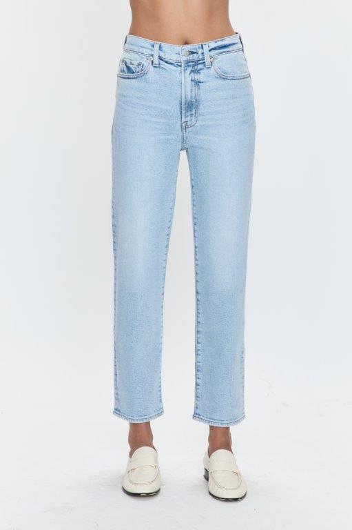 Charlie Straight Leg Crop Sunkist