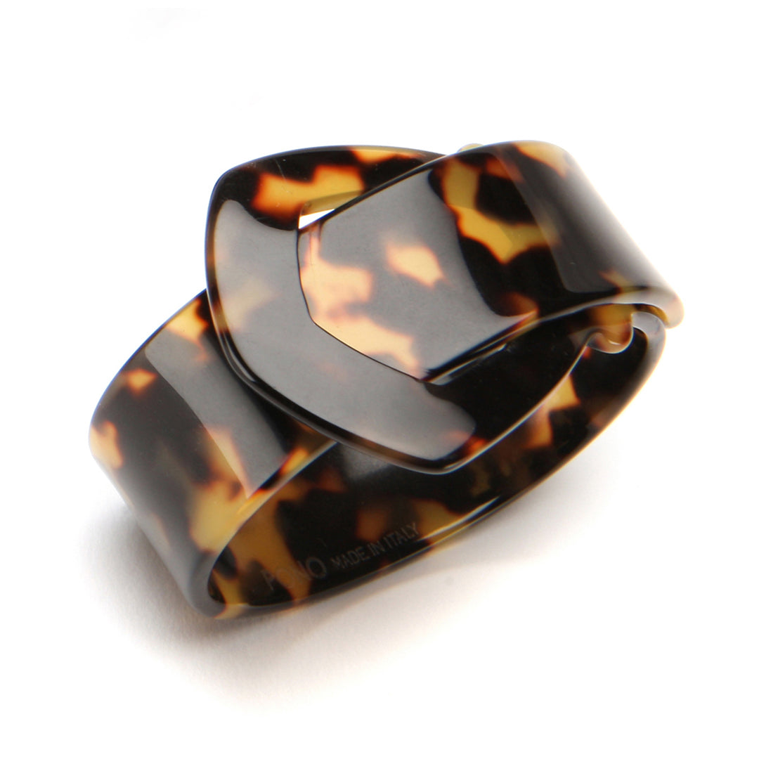 Buckle Bracelet in Tortoiseshell