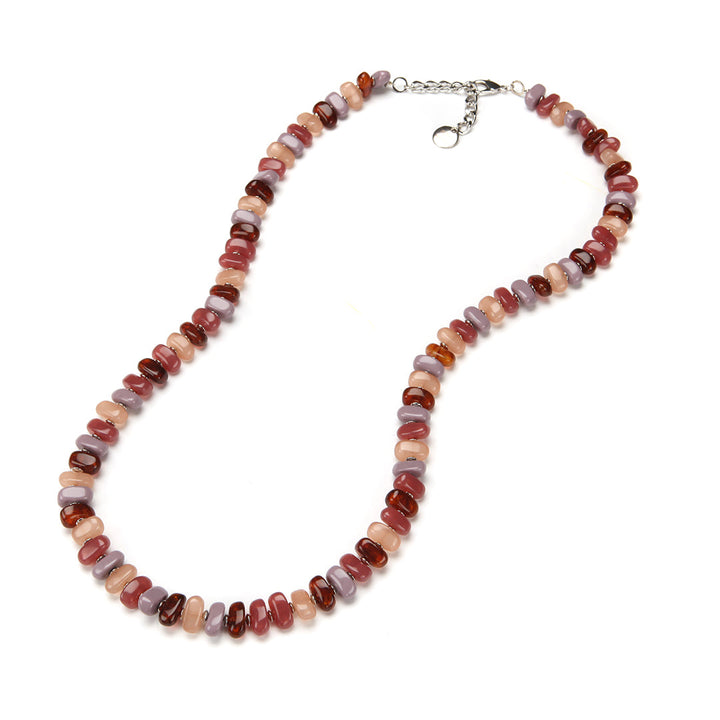 Desi Necklace in Mauve Mist