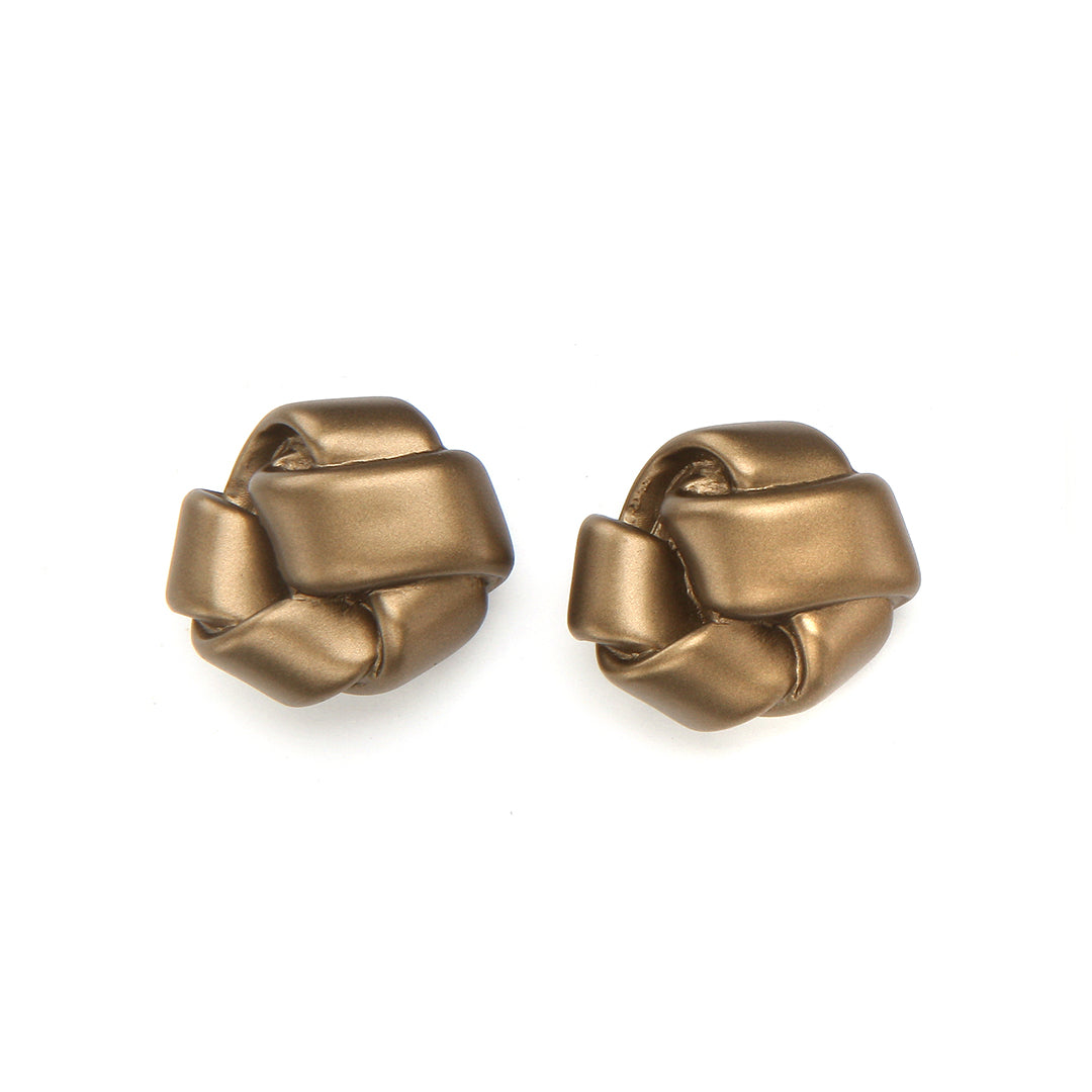 Kari Barile Clip Earring in Brass