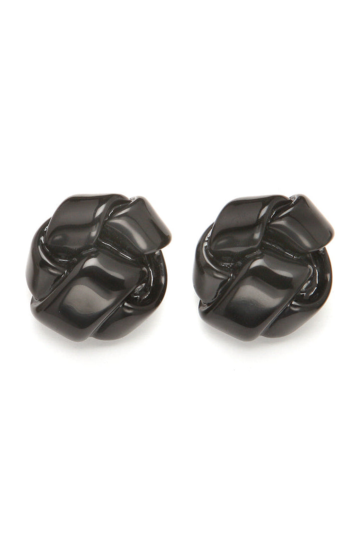 Kari Clip Earring in Jet