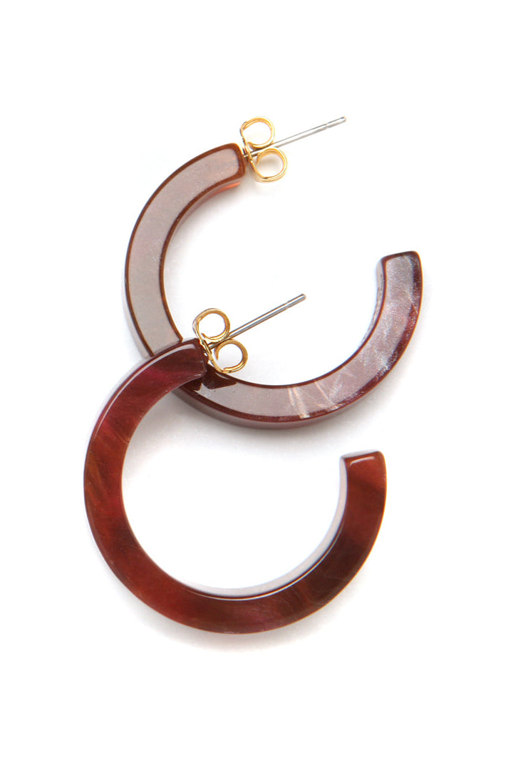 Fia Earring in Currant