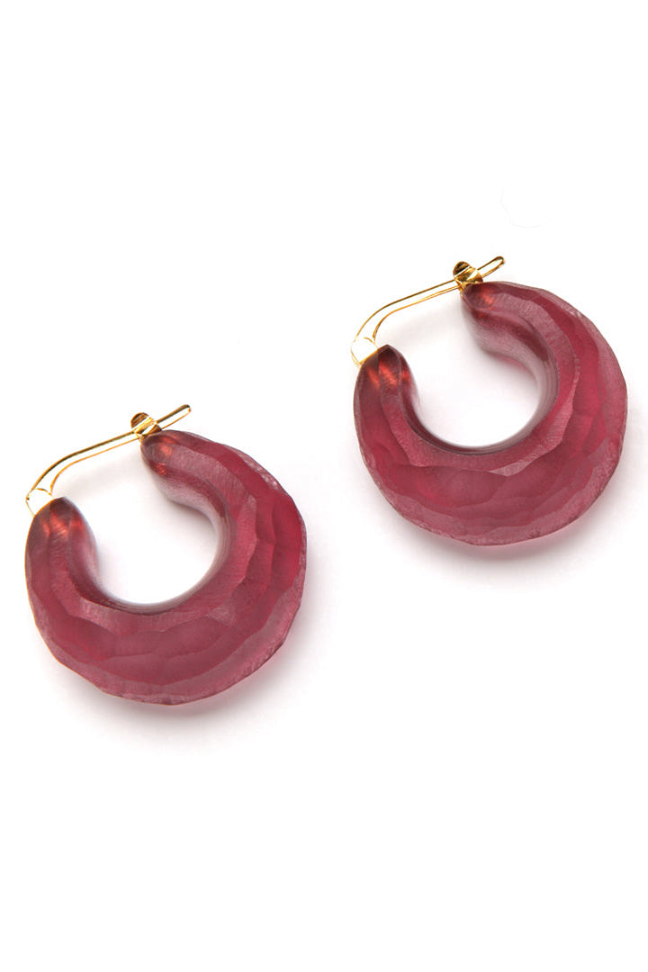 Ice Mila Earring in Cerise