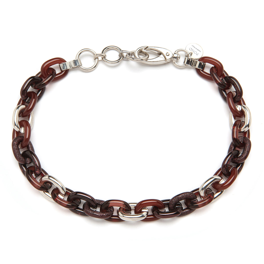 Riley Necklace in Hickory