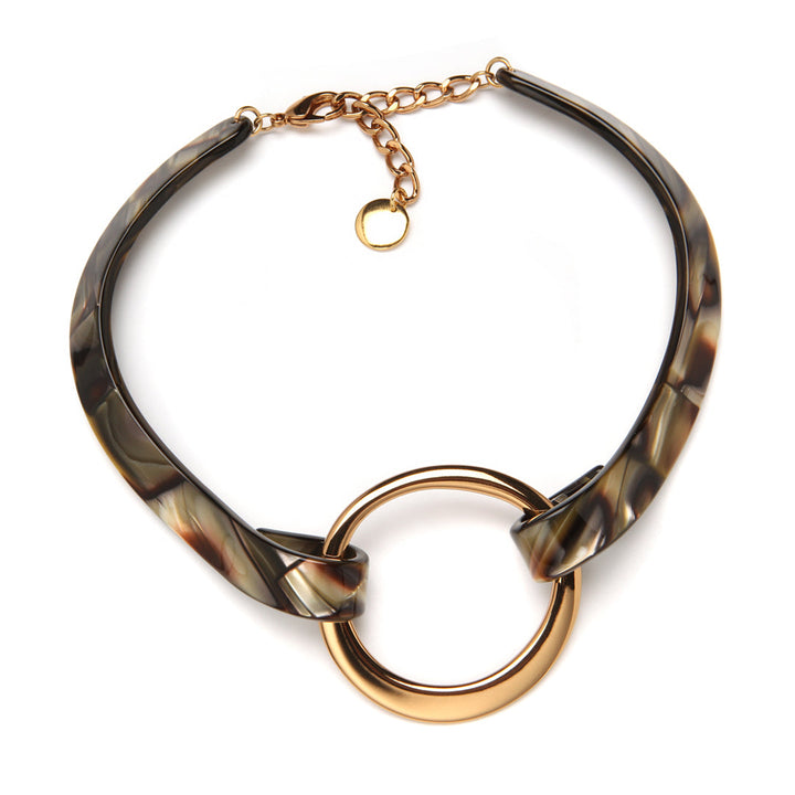 Michelle Necklace in Rainforest