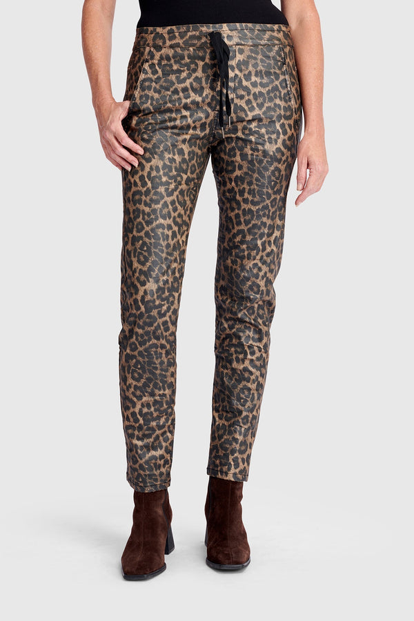 Fierce Iconic Stretch Jeans, Leopard
