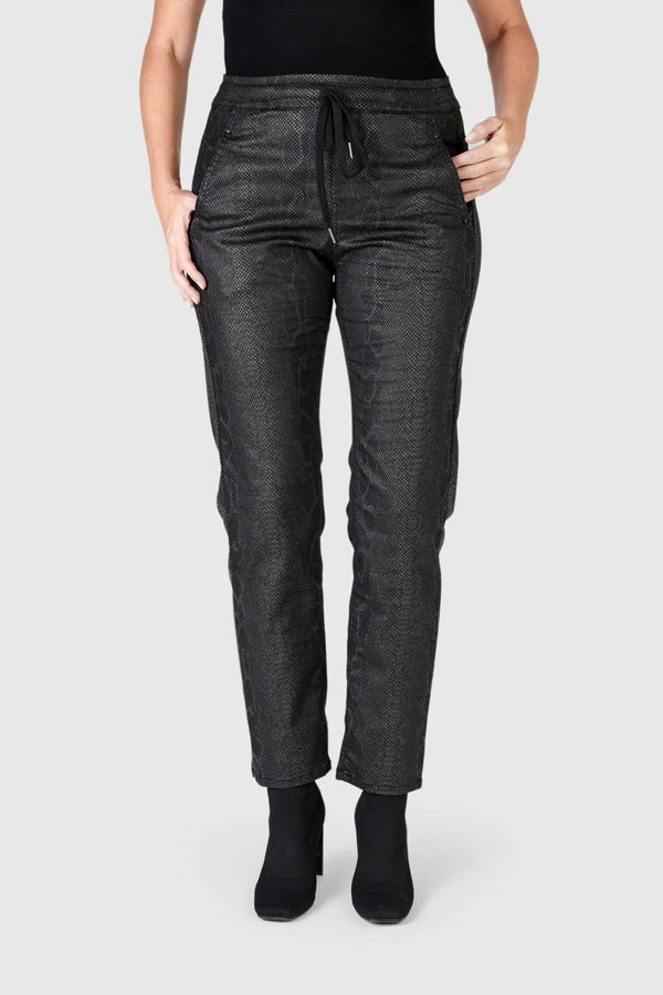 Urban Snake Iconic Stretch Jeans, Black