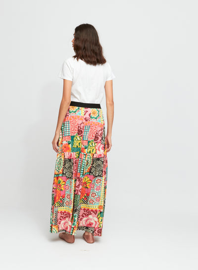 Laza Print Skirt