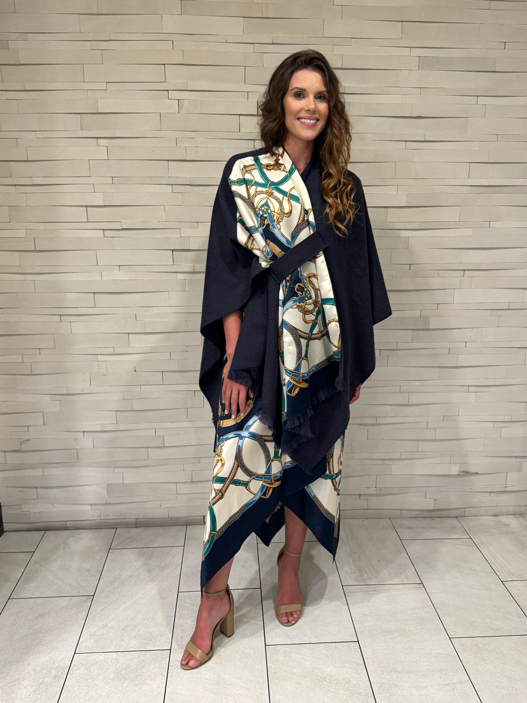 Pull Through Wrap / Blue Stirrup