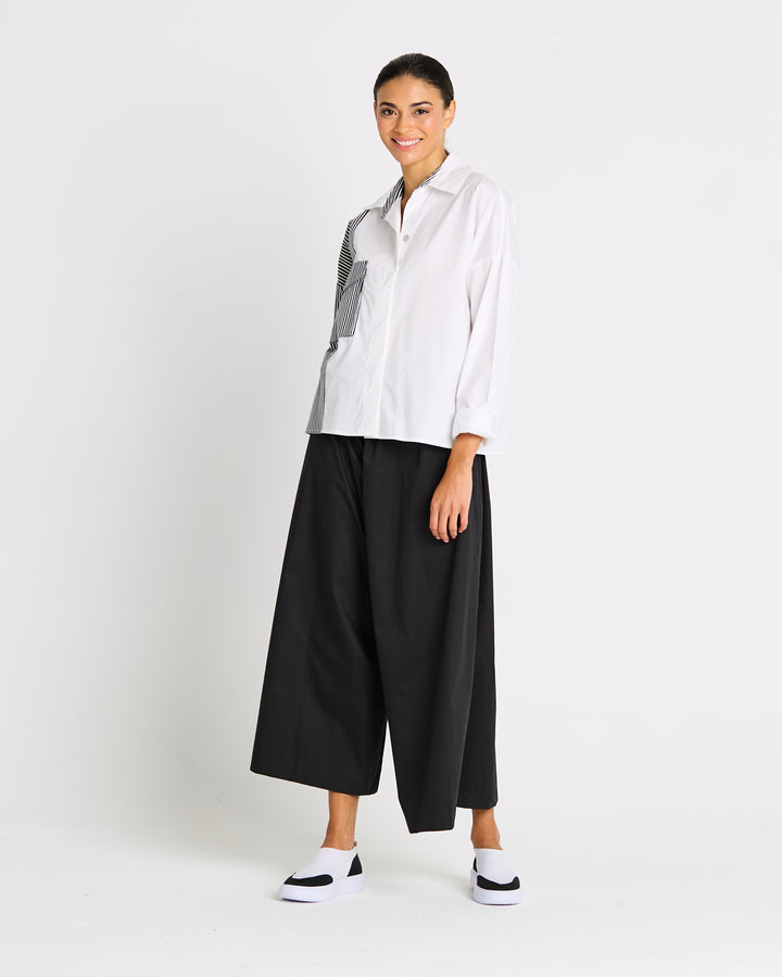 Cargo Pocket Shirt White