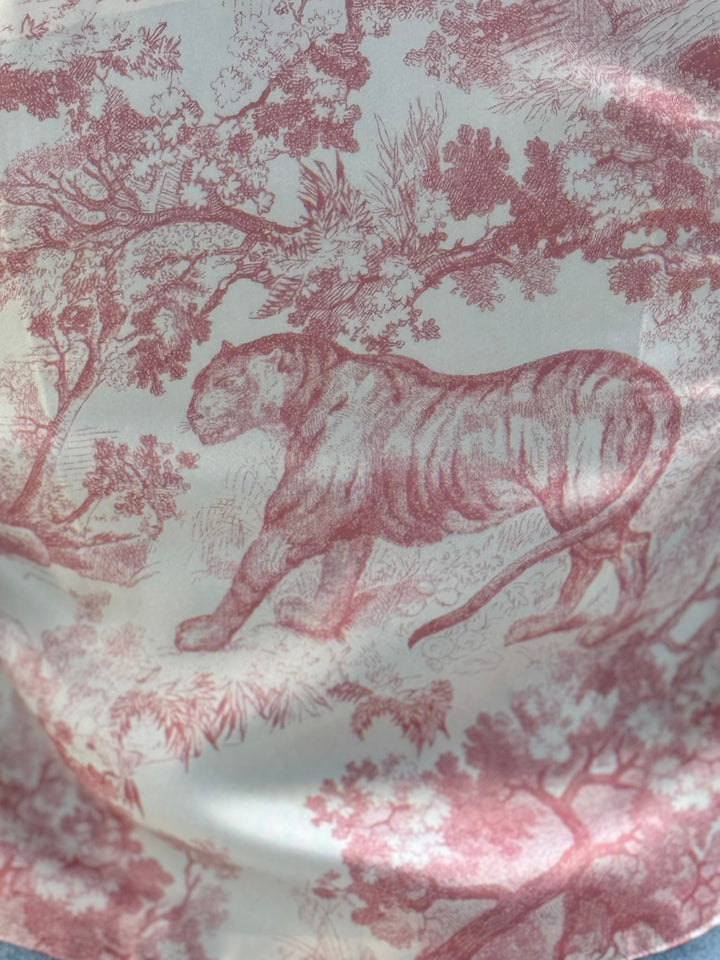 Silk Dress / Pink Toile