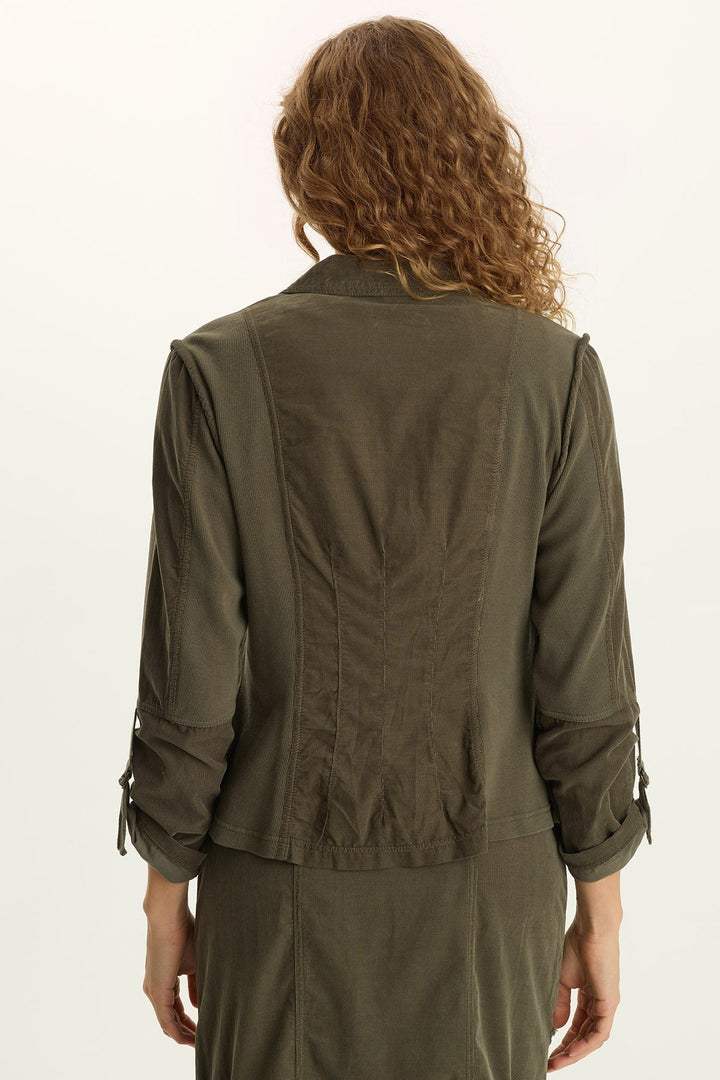 Eino Corduroy Fitted Blazer Jacket