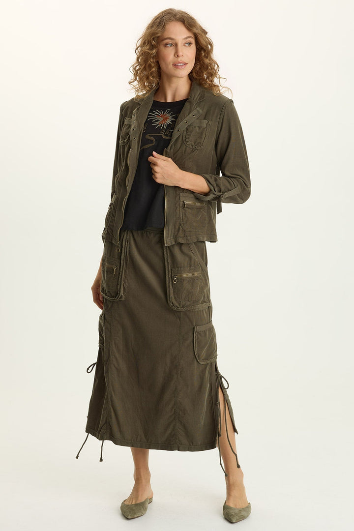 Eino Corduroy Fitted Blazer Jacket