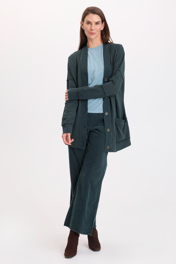 Hadrian Pintuck Corduroy Pant Ivy