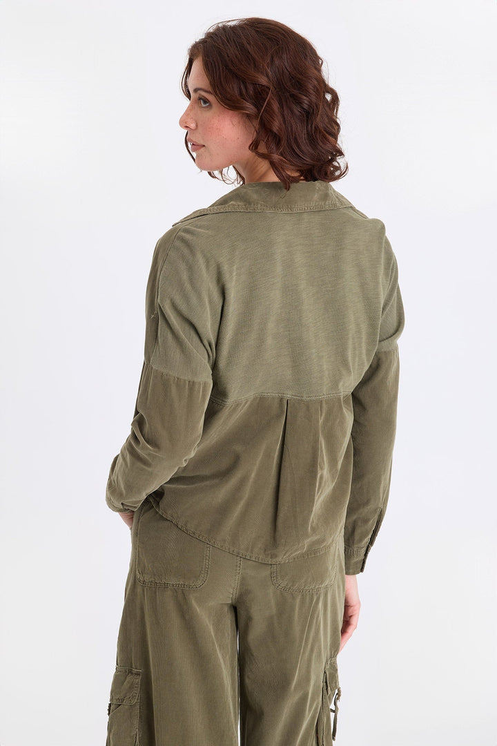 Kyle Button Up Shirt Kombu