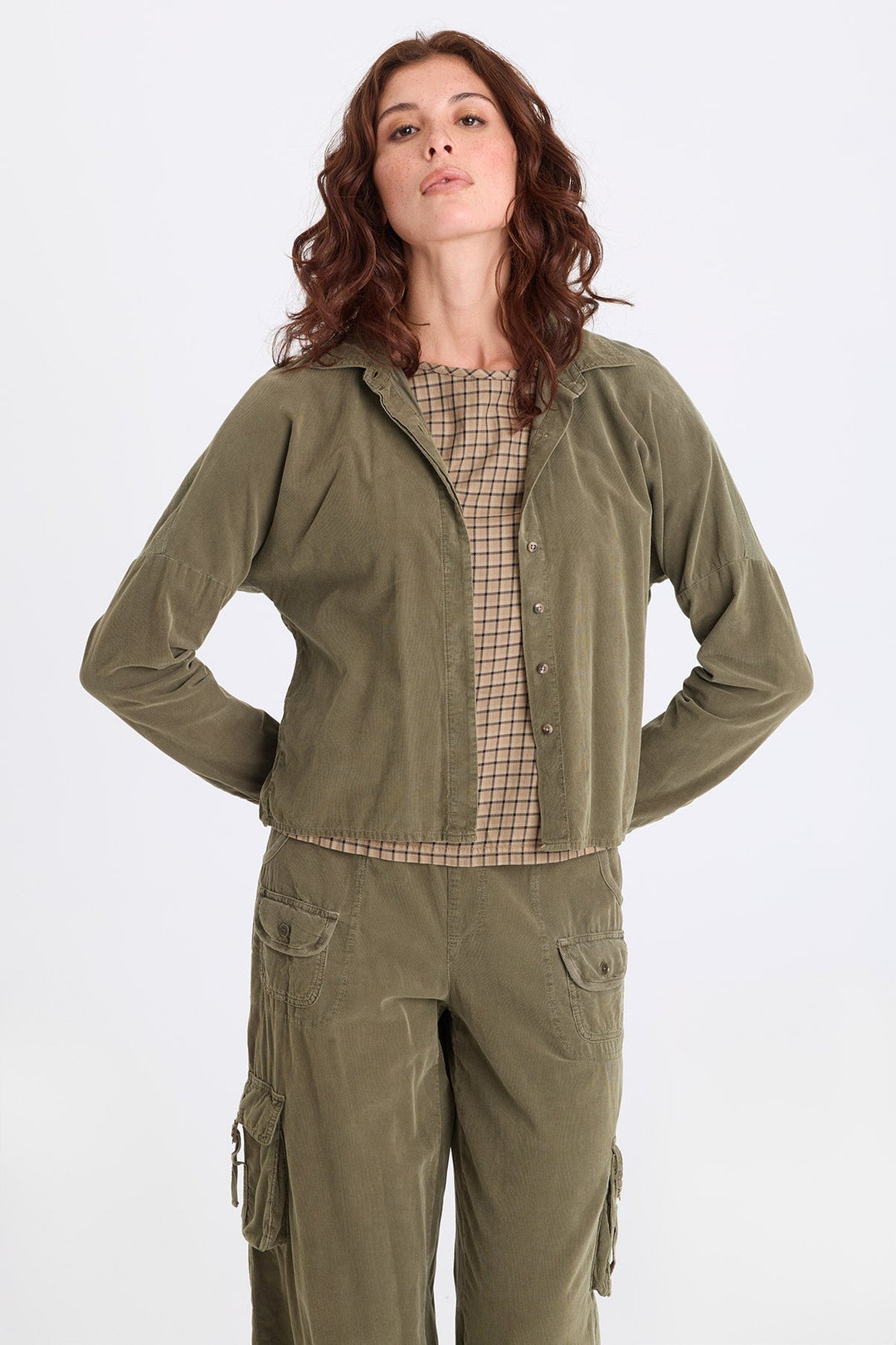 Kyle Button Up Shirt Kombu