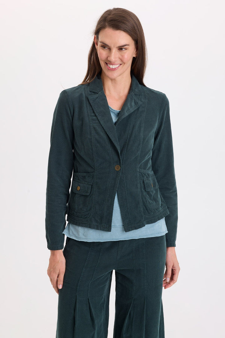 Jino Corduroy Blazer Ivy