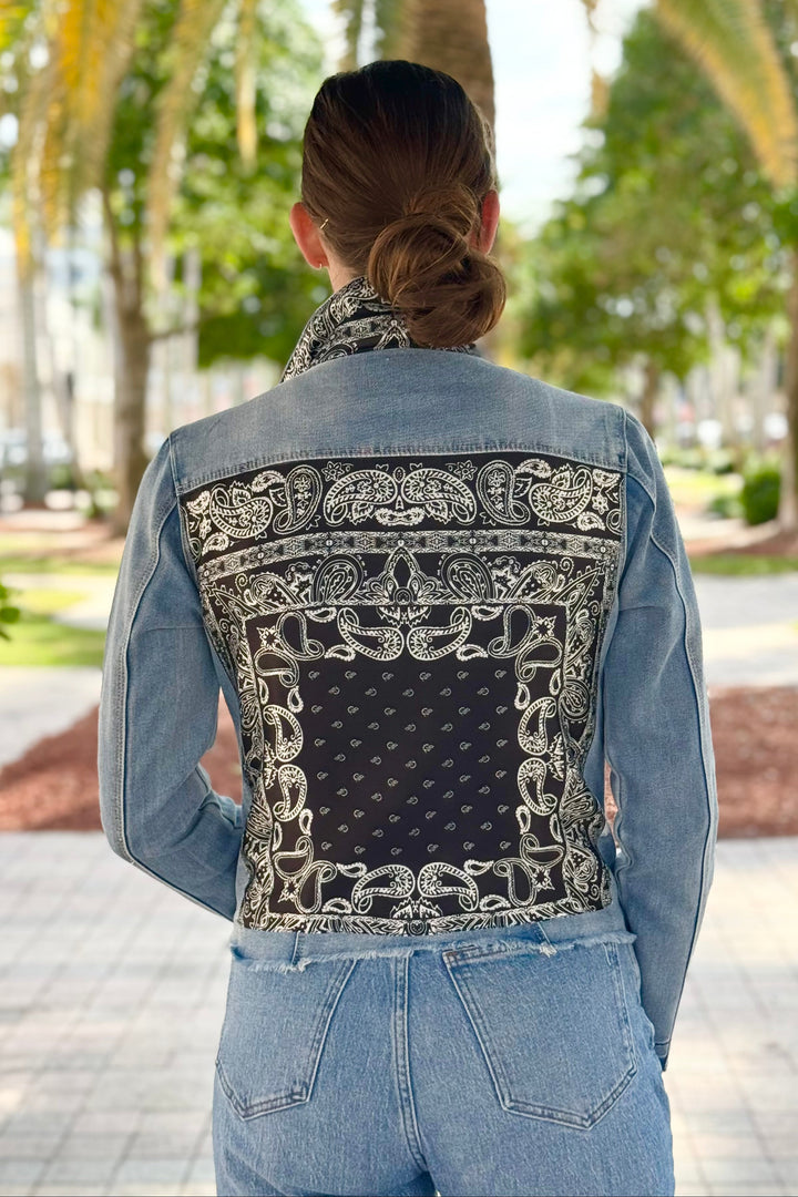 The Light Denim Jacket / Let’s Do Western / Black