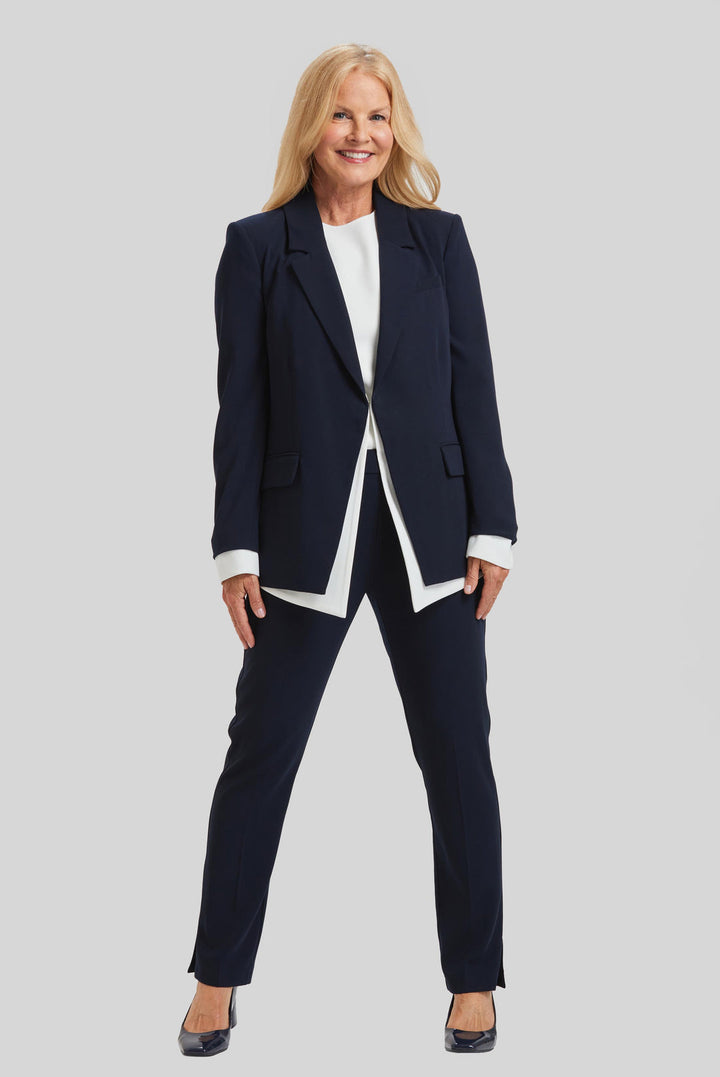 Hannah Shirt Tail Blazer Black