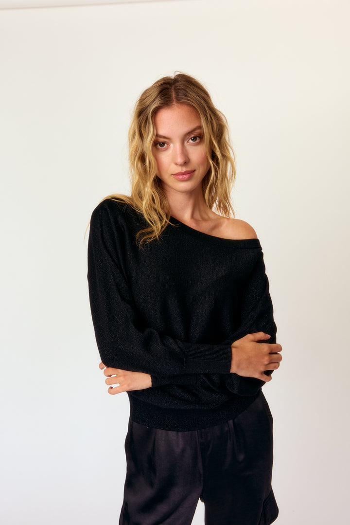 Lurex Convertible Sweater