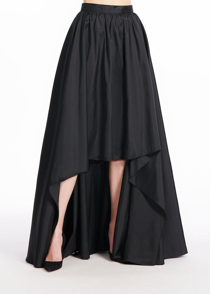 TAFFETA BALOON SLEEVE BLOUSE IVORY