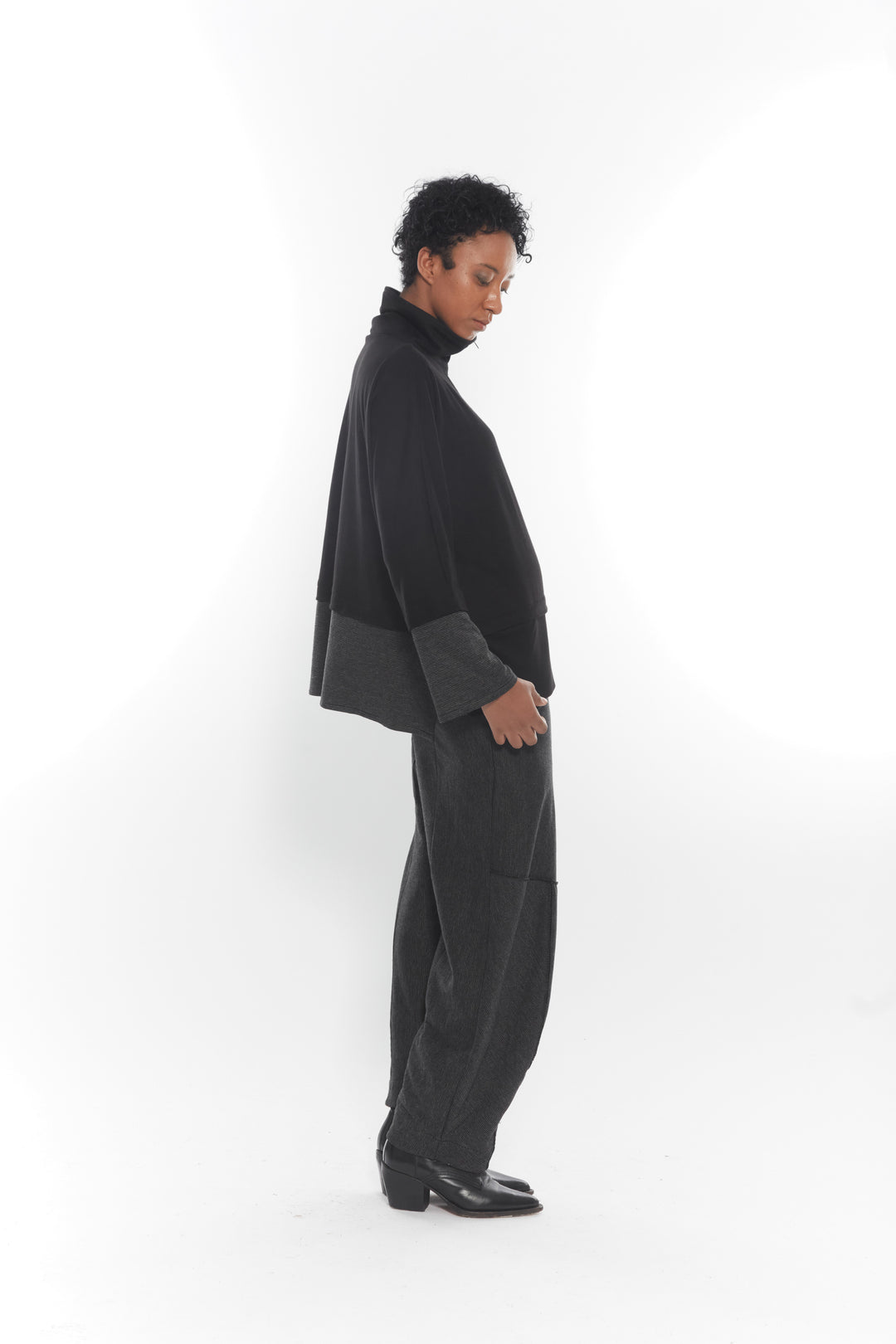 Amara Jacket Black Grey