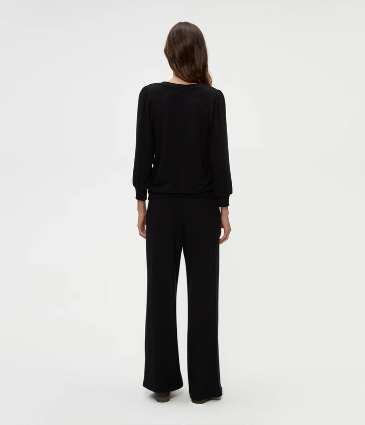 Jones Wide Leg Pant Black