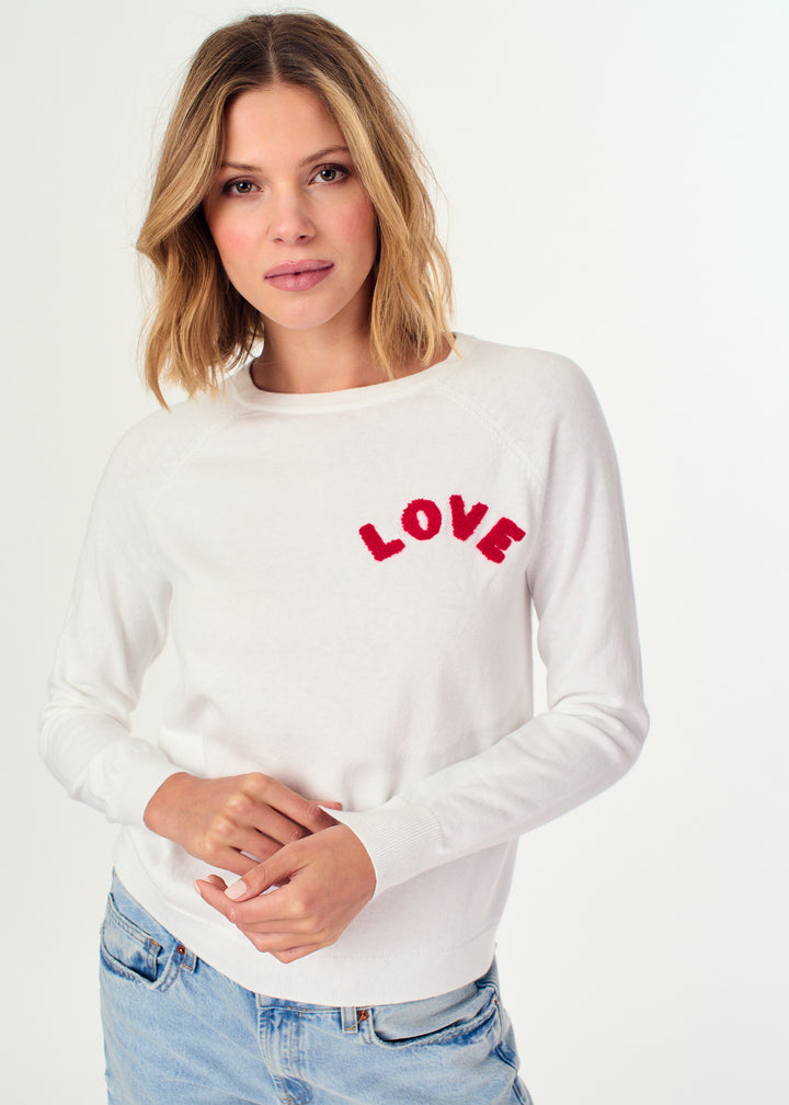 Love Sweatshirt White