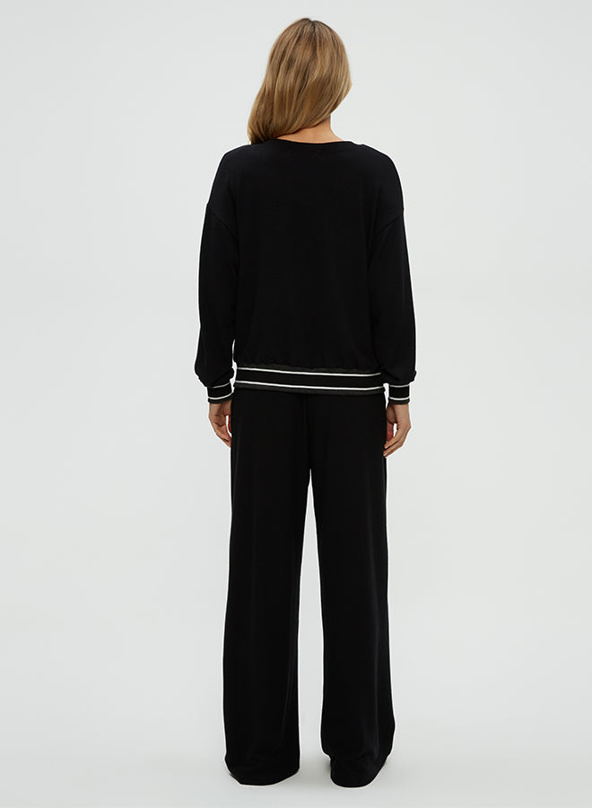 Kimora Track Top Black