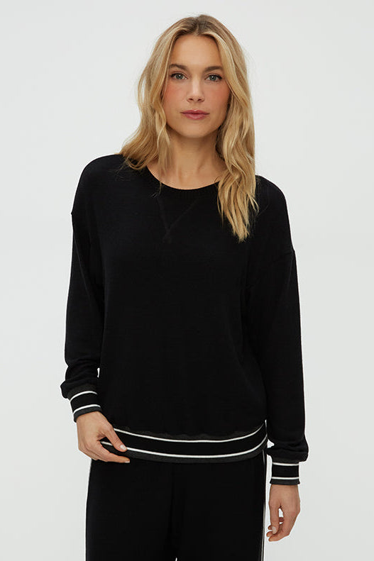 Kimora Track Top Black