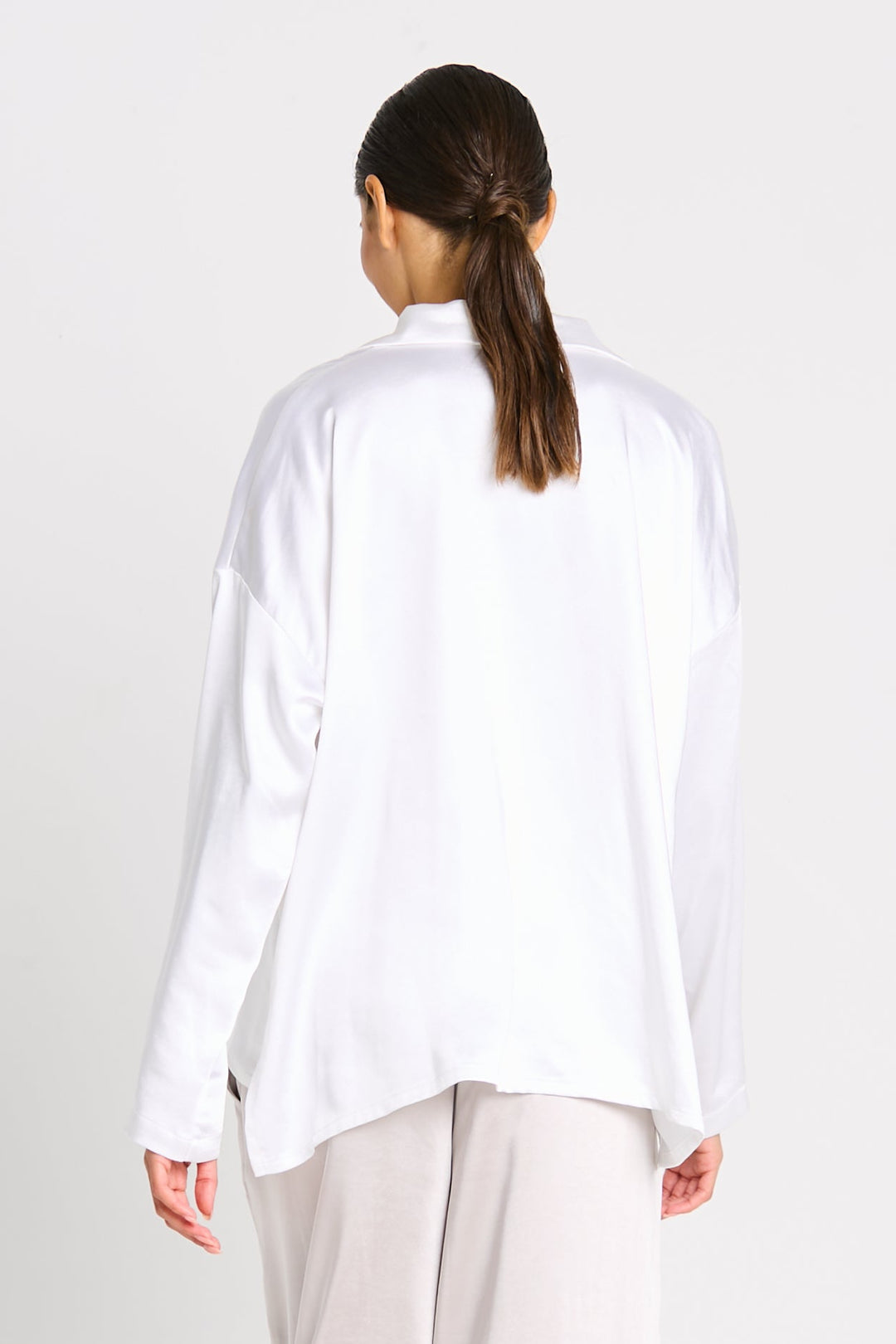 Sateen Menz Shirt White