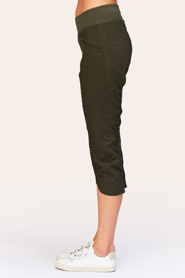 Iris Crop Olive
