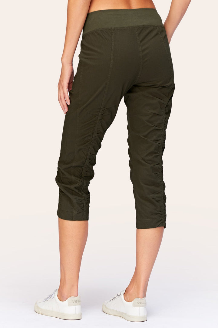 Iris Crop Olive