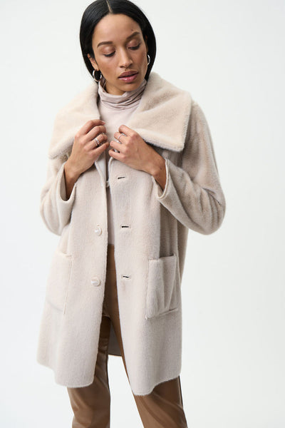 Faux Fur Reversible Coat