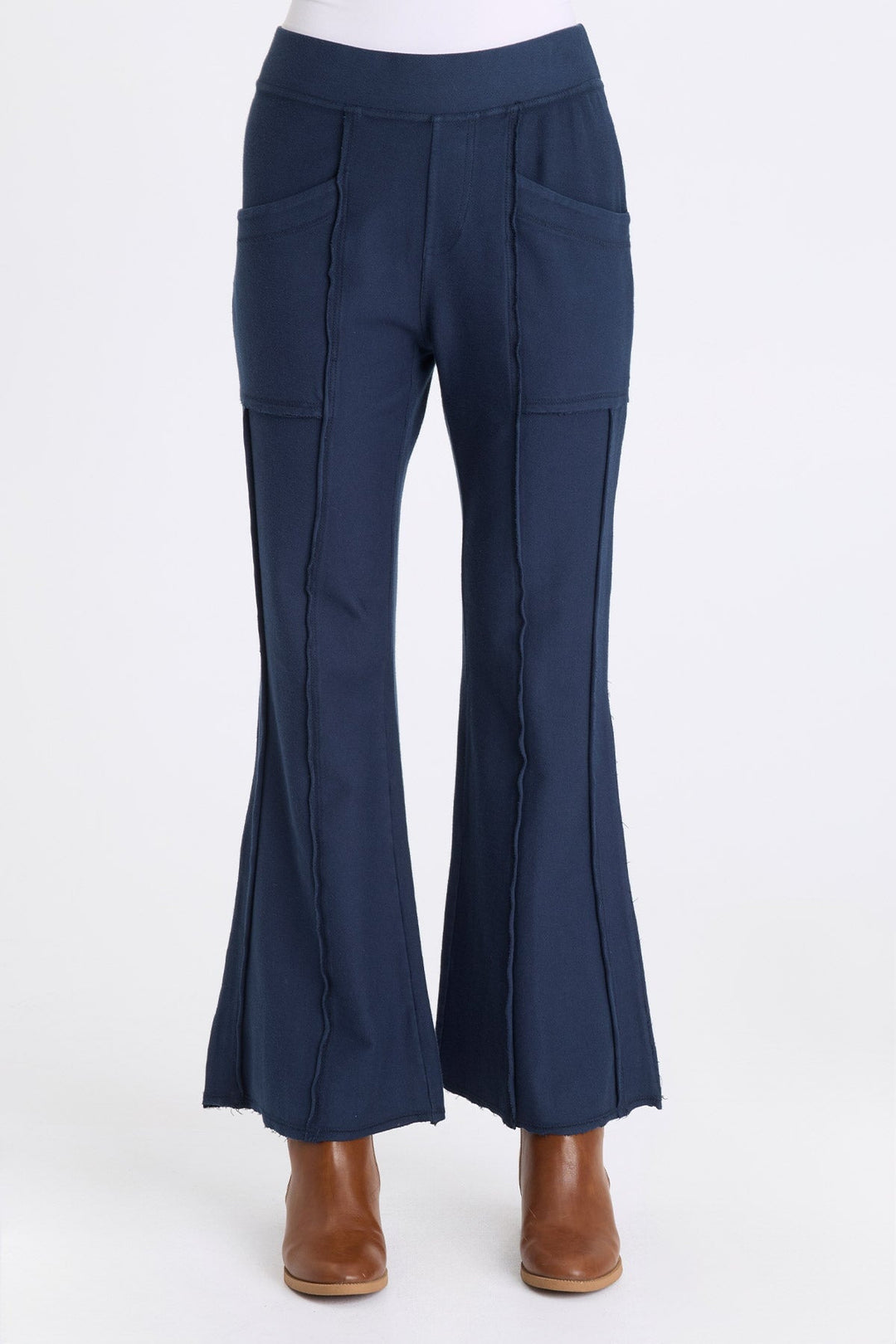 Lucius Twill Flare Pant Midnight