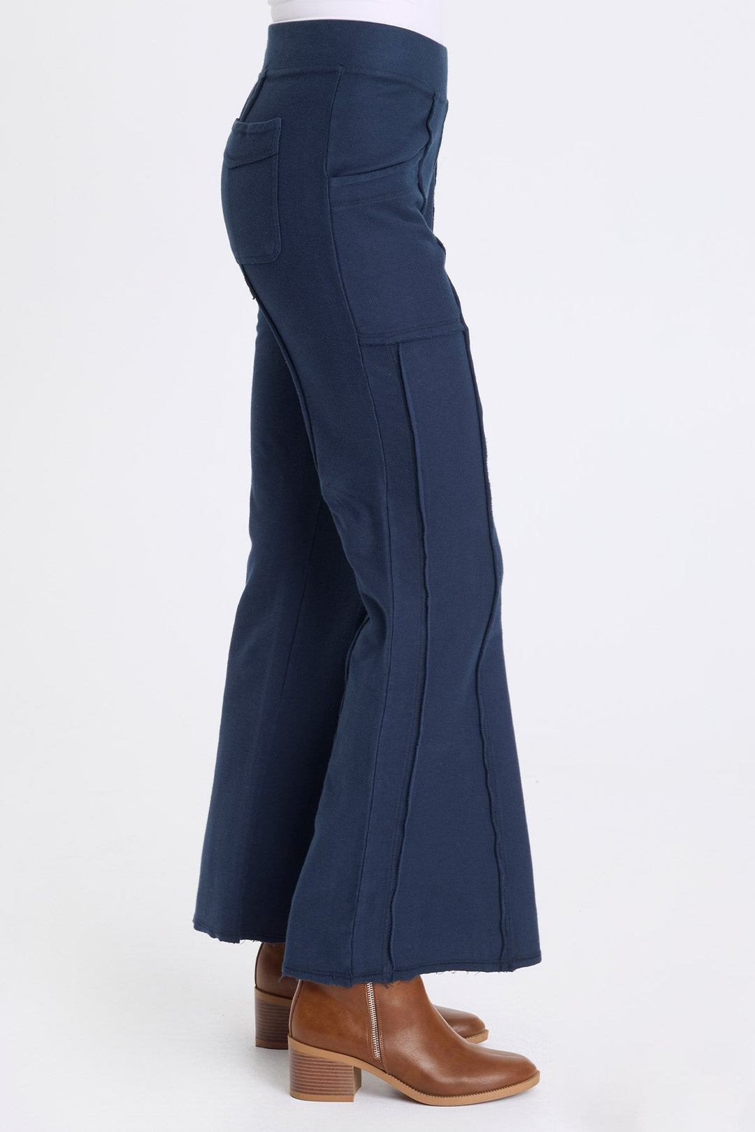 Lucius Twill Flare Pant Midnight
